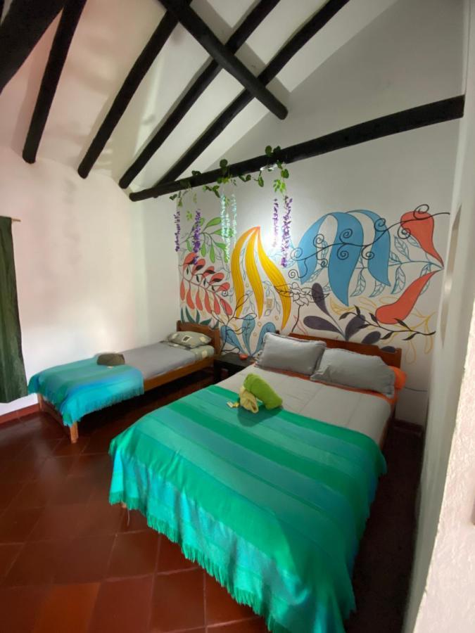 וילה דה לייבה Alegria Hostel מראה חיצוני תמונה